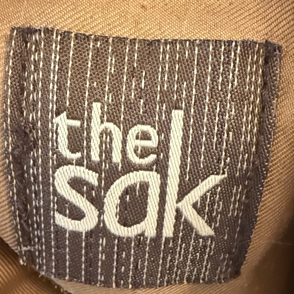 The Sak Tan and Brown Tote Bag | Leather Shoulder Bag. Two Toned. Bohemian